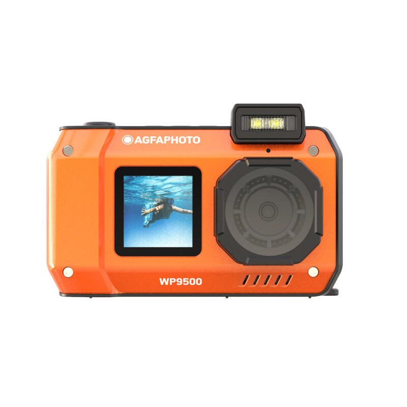 AgfaPhoto Waterproof Digital Camera - WP9500 Πορτοκαλί